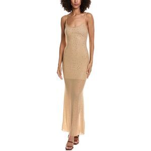 Jl Luxe Womens  Maxi Dress, Beige